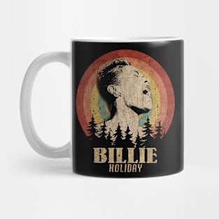 Retro Sunset Billie Holiday Mug